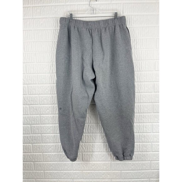 Lululemon Pants Womens XL Gray Oversized Scuba Joggers Sweatpants - Picture 5 of 11